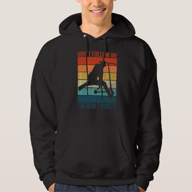 Sudadera Stunt Scooter Para Un Motociclista (Anverso)
