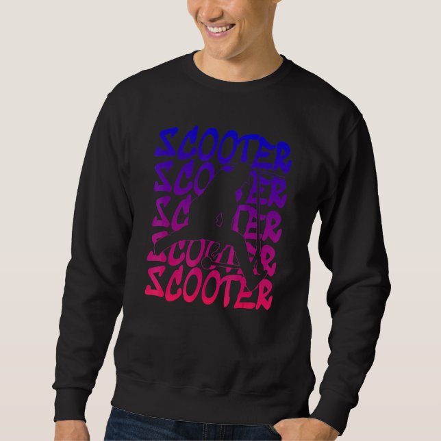 Sudadera Stunt Scooter Scooter Kick Scooter Jump Kick Scoot (Anverso)