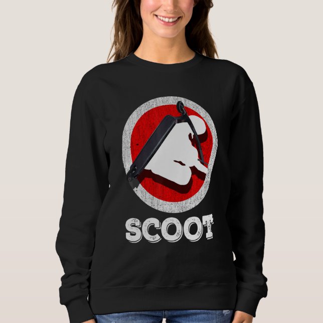 Sudadera Stunt Scooter Stunt - Diseño de Kickscooter (Anverso)
