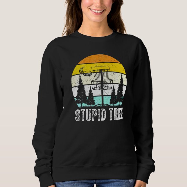 Sudadera Stupid Tree Disc Golf (Anverso)