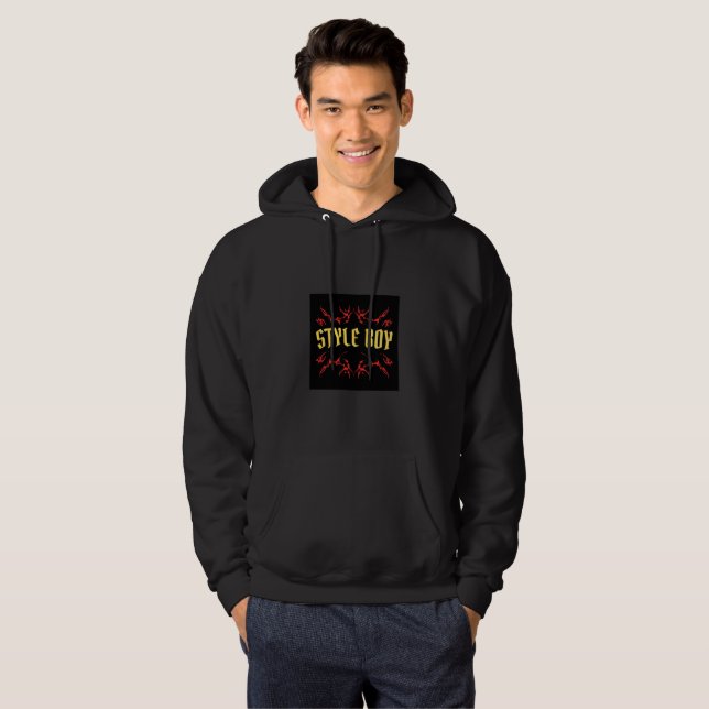 Sudadera Style Boy / Lux Cap Chile (Anverso completo)