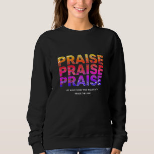 Sudadera Stylish PRAISE Music Notes Christian