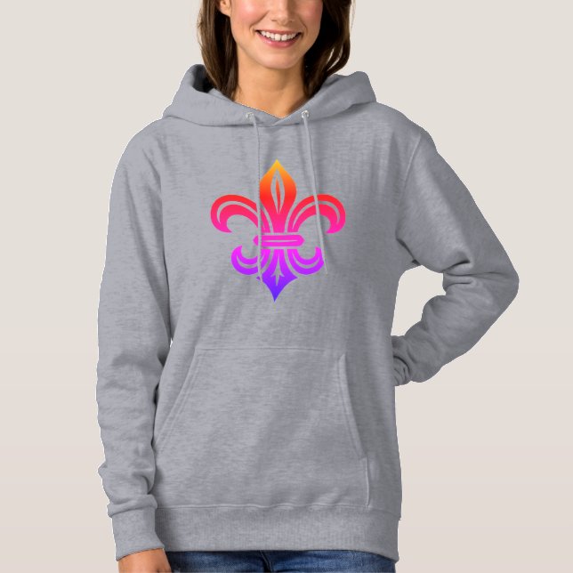 Sudadera "Stylized Fleur-de-lis" T-Shirt (Anverso)