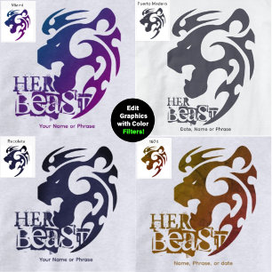 Sudadera Su bestia y su belleza - Parejas divertidas a jueg