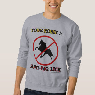 SUDADERA SU CABALLO ES UNA CERCA ANTIGUA
