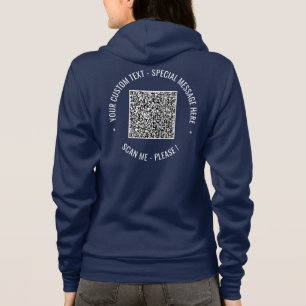 Sudadera Su código QR Explorar información Personalizado Te