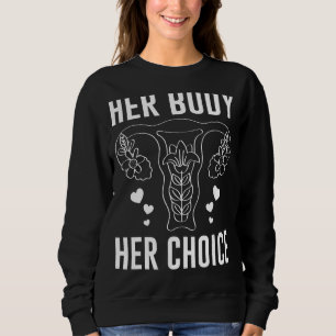 Sudadera Su cuerpo su elección Feminismo femenino favorita