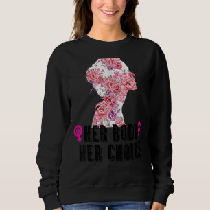 Sudadera Su cuerpo tiene derecho a elegir a la feminista de