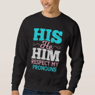 Sudadera Su, Él Respeta Mi Traducción De Pronouns