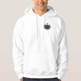 Sudadera Su escudo de armas y valores en su ropa