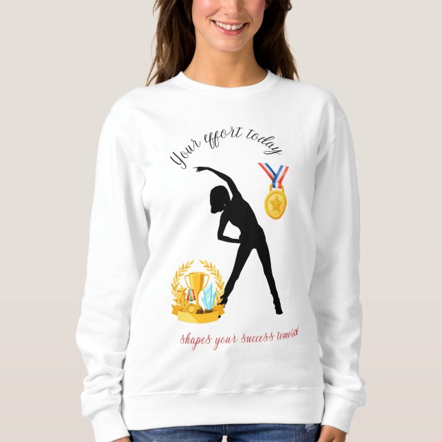 Sudadera Su esfuerzo hoy (Anverso)
