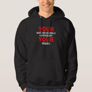 Sudadera su éxito solo depende de su deseo de ropa