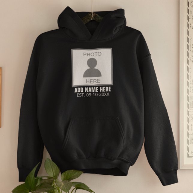 Sudadera Su foto aquí Nombre y edad (Subido por el creador)