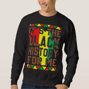 Sudadera Su historia negra para mí Melanin Black History Af