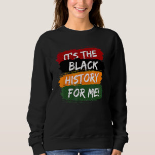 Sudadera Su historia negra para mí Orgullo Africano Bhm Hom