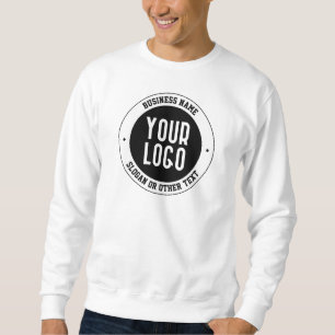 Sudadera Su logotipo o diseño comercial   Texto editable en