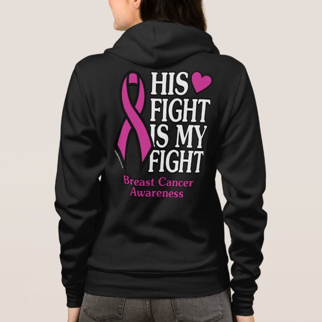 Sudadera Su Lucha... Cáncer de Mama (Reverso)
