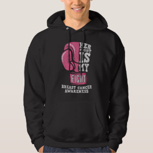 Sudadera Su lucha contra mi familia de prevención del cánce