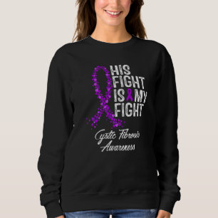 Sudadera Su Lucha Es Mi Conciencia De La Fibrosis Quística