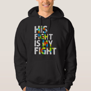Sudadera Su Lucha Es Mi Conciencia Sobre El Autismo En La L