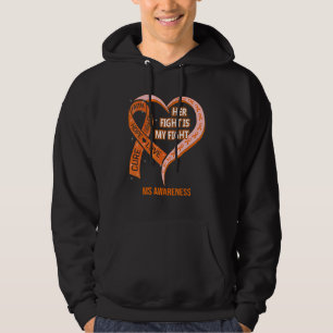 Sudadera Su lucha es mi lucha Cinta del corazón de concienc