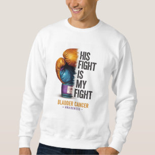 Sudadera Su lucha es mi lucha: Conciencia sobre el cáncer d
