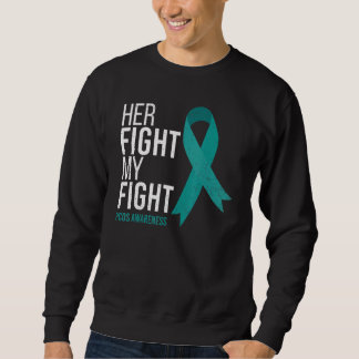 Sudadera Su Lucha Es Mi Lucha Concienciación De Pcos Mes Ri