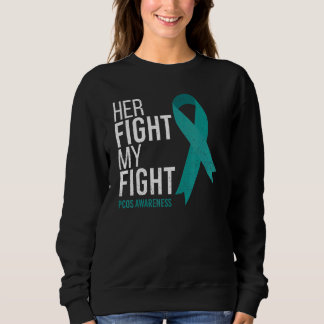 Sudadera Su Lucha Es Mi Lucha Concienciación De Pcos Mes Ri
