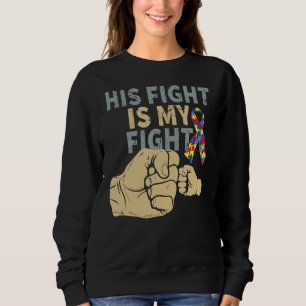 Sudadera Su Lucha Es Mi Lucha Concienciación Sobre El Autis