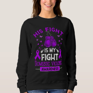 Sudadera Su Lucha Es Mi Lucha Concienciación Sobre La Viole