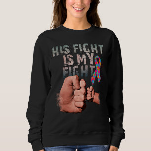 Sudadera Su Lucha Es Mi Lucha Concienciación Y Apoyo Al Aut