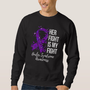 Sudadera Su Lucha Es Mi Lucha Concienciar Sw Sobre El Síndr