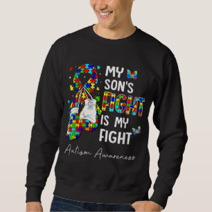 Sudadera Su Lucha Es Mi Lucha Concientización Sobre El Auti