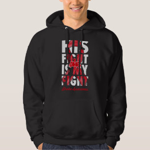 Sudadera Su Lucha Es Mi Lucha Concientizar Sobre La Cinta R