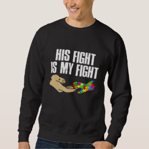 Sudadera Su Lucha Es Mi Lucha Contra El Autismo Concienciac