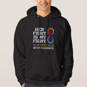 Sudadera Su Lucha Es Mi Lucha Contra El Autismo Que Conside