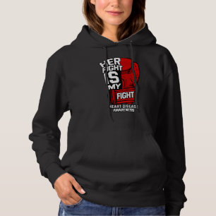 Sudadera Su Lucha Es Mi Lucha Contra La Enfermedad Coronari