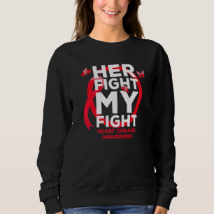 Sudadera Su lucha es mi lucha contra la enfermedad del cora