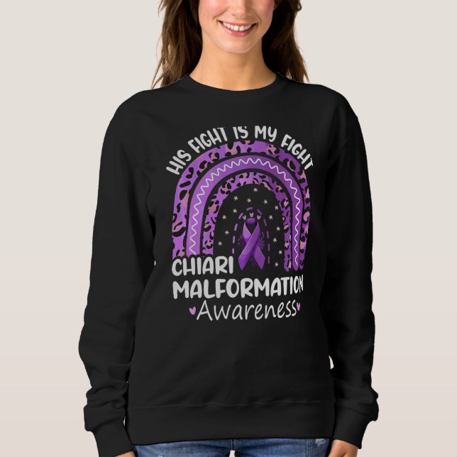 Sudadera Su Lucha Es Mi Lucha Contra La Malformación De Chi (Anverso)