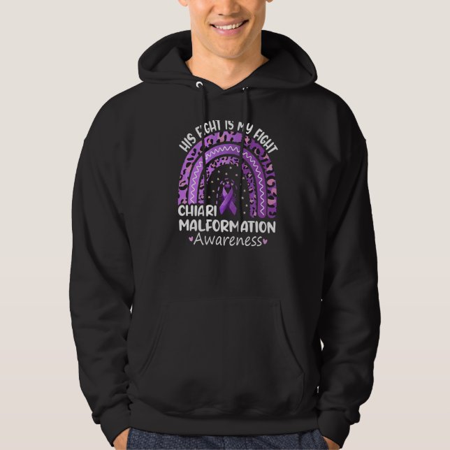 Sudadera Su Lucha Es Mi Lucha Contra La Malformación De Chi (Anverso)