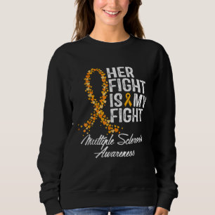Sudadera Su lucha es mi lucha Esclerosis Múltiple EM Concie