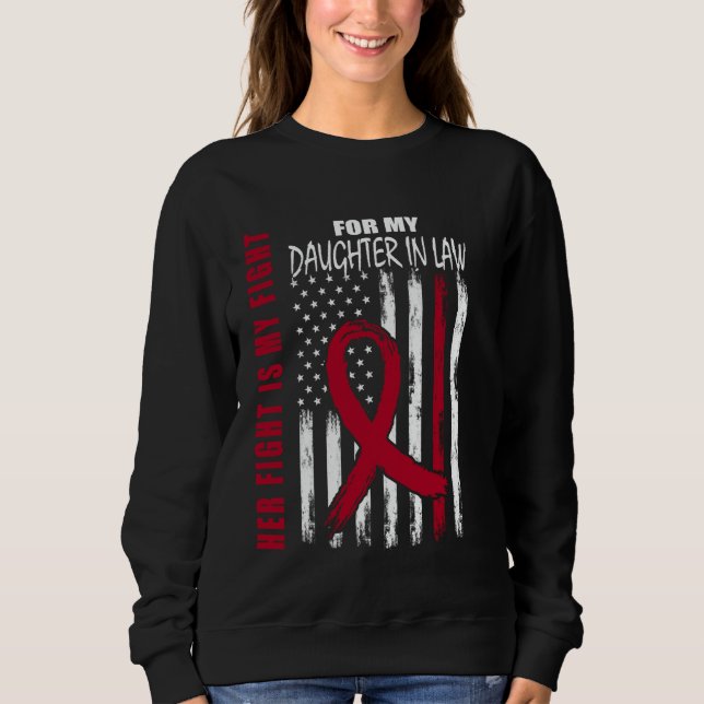 Sudadera Su lucha es mi lucha nuera múltiple Mye (Anverso)