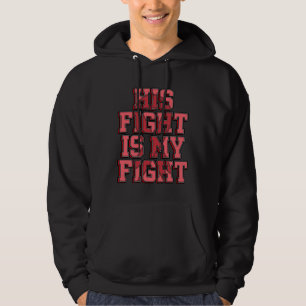 Sudadera Su lucha es mi lucha partidario Síndrome de Apert