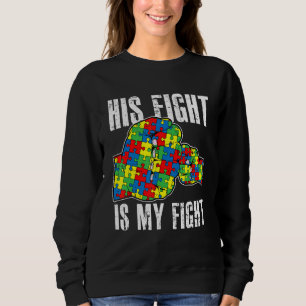 Sudadera Su Lucha Es Mi Lucha Por La Conciencia Del Autismo