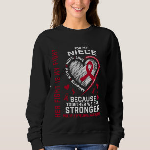 Sudadera Su lucha es mi lucha Sobrina Concienciar sobre el