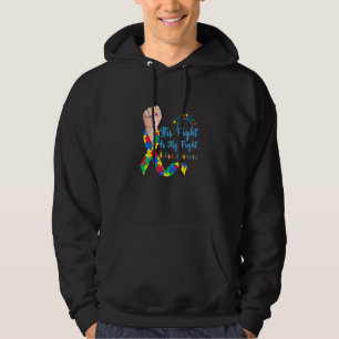 Sudadera Su Lucha Es Mi Mes De Concienciación Sobre El Auti