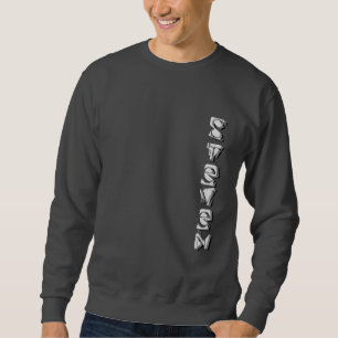 Sudadera Su nombre en letras elegantes