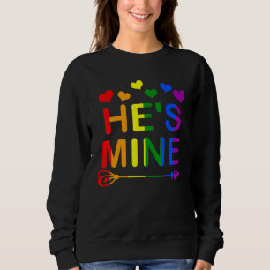 Sudadera Su Orgullo Mío Bandera Lgbt Coincidiendo Con Lgbt