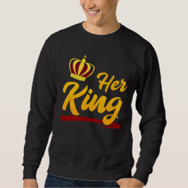 Sudadera Su Purpurina King Gold