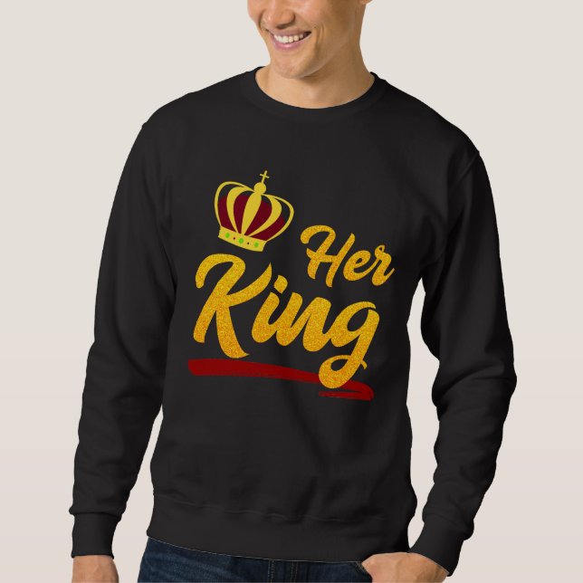 Sudadera Su Purpurina King Gold (Anverso)
